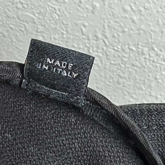 Dolce & Gabbana Black Cotton Straight Leg Pants Size 26 - Picture 6 of 8